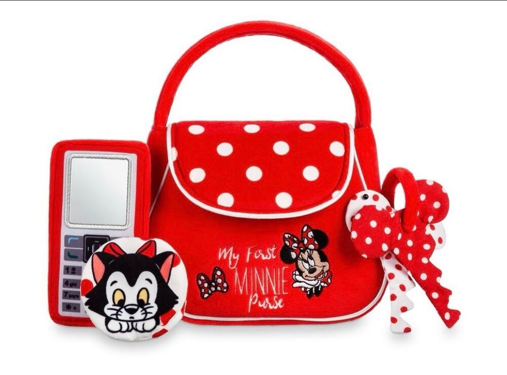Disney Baby My First Minnie Purse Plush Playset with Figaro